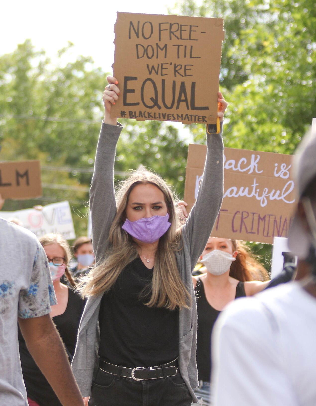 Auburn Students & Community for Change protest and march